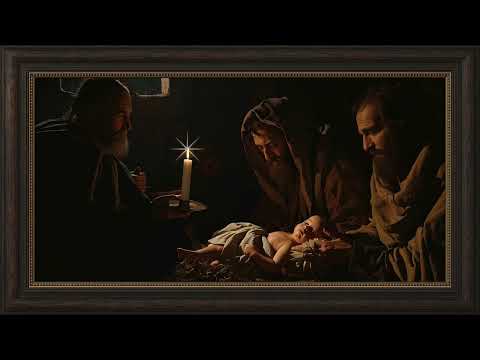 Dramatic Winter Light in Caravaggio’s Style (AI 4K) | 4K Art For Your TV Christmas Collection