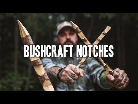 Mastering Most Important Bushcraft Notches - Your Ultimate Guide To Woodworking In The Wild!