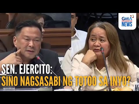 Ejercito questions Santos, Hernandez, Mendoza over ghost projects in Bulacan | GMA Integrated News