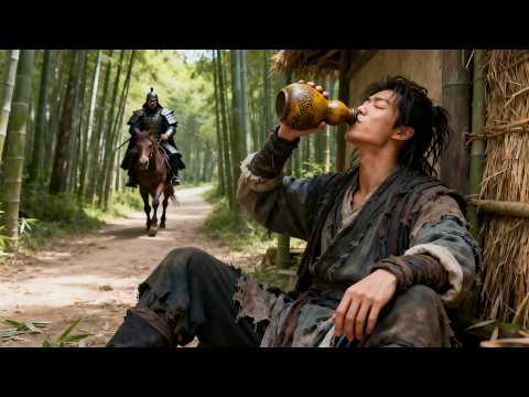 A corrupt bully picked on a drunk man, who turned out to be a hidden kung fu master!