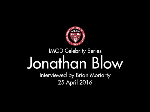 Jonathan Blow Interview @ WPI 25 April 2016