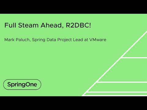 Full Steam Ahead, R2DBC!