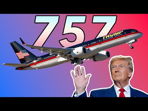【757详解】长腿大美女！懂王为何钟爱757？波音757的前世今生