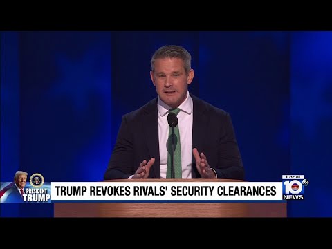 Trump revokes rivals' security clearances