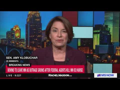 Klobuchar: Minnesota is the Center of America’s Heartbreak—But Also the Center of America’s Hope