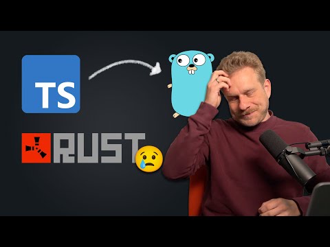 WHY NOT RUST? TypeScript is rewritten in Go...
