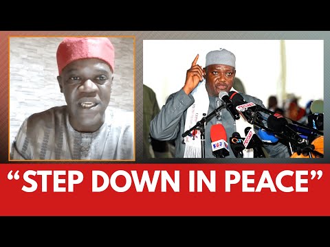 “I Would Advise the President to STEP DOWN in Peace” — Pa Modou Bojang tells Barrow