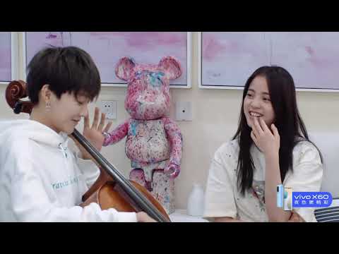 刘雨昕初学大提琴 范丞丞欧阳娜娜即兴合奏《Fourtry之歌》【综艺风向标】