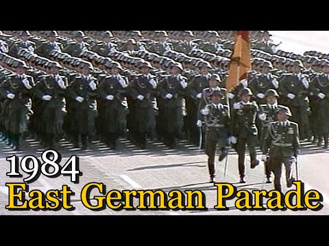 1984 East German Military Parade | 35 Jahre DDR