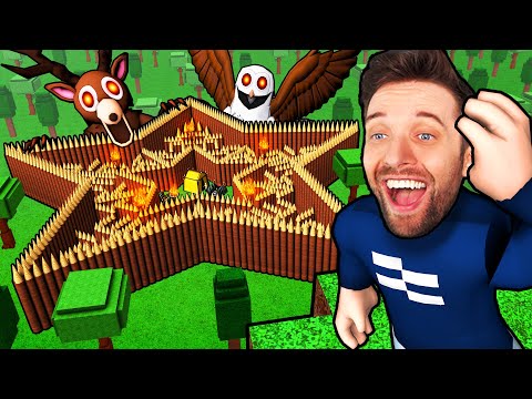 WIR ÜBERLEBEN UNENDLICH mit ADMIN BASIS TRICK in Roblox 99 Nights in the Forest