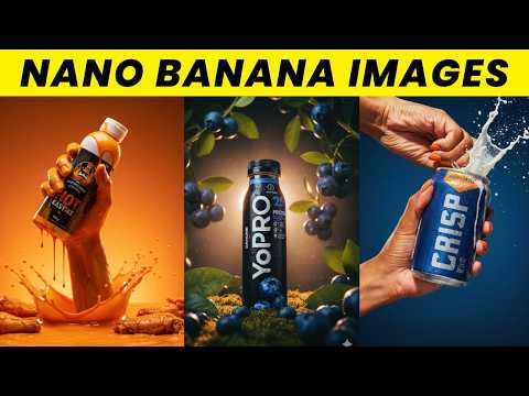 Nano Banana INSANE Product Photos (Gemini 2.5 Flash TUTORIAL)