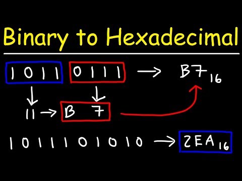 How To Convert Binary to Hexadecimal - Computer Science