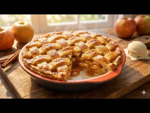 Better than Cinnabon? Soft YEAST Apple Pie Recipe 🍎