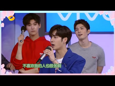 【王嘉尔CUT】嘎嘎戏精上身救“全家”？撩遍女友无敌手《快乐大本营》 Happy Camp