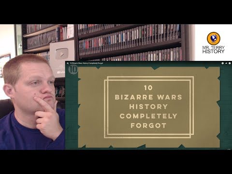 A History Teacher Reacts | "10 Bizarre Wars History Completely Forgot" by All Time 10's
