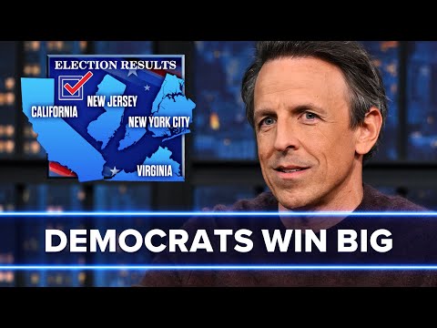 Democrats Win Big on Election Day