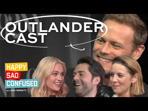 OUTLANDER's Caitriona Balfe, Sam Heughan, Sophie Skelton, & Richard Rankin talk season 7 & end!