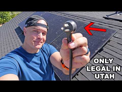 This Solar Panel is ILLEGAL (except in Utah)