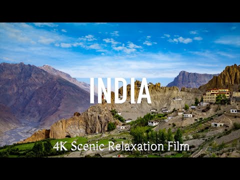 India 4K - Scenic Relaxation Film With Calming Music