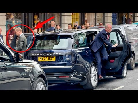 Onlookers Left Speechless When Prince William Jumps Out of His Range Rover
