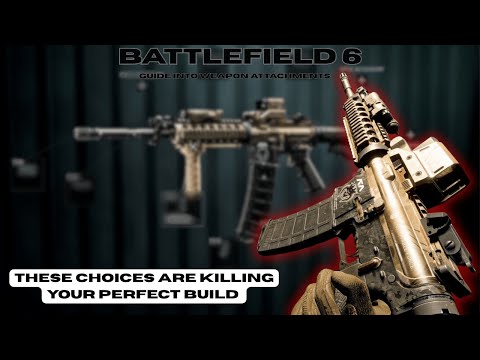 You're picking the wrong attachments for your gun, here's why... (Battlefield 6 attachments guide)