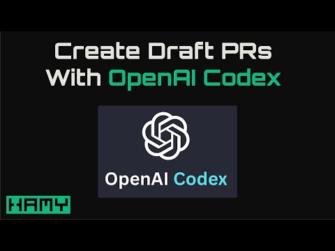 How to Create a Draft PR with OpenAI's Codex (Web)