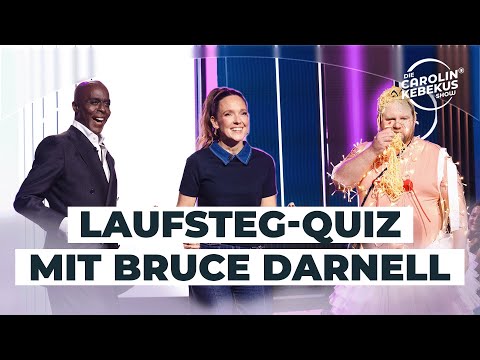 Wahrheit oder Lüge? Bruce Darnell und Carolin Kebekus im Laufsteg-Quiz | Die Carolin Kebekus Show