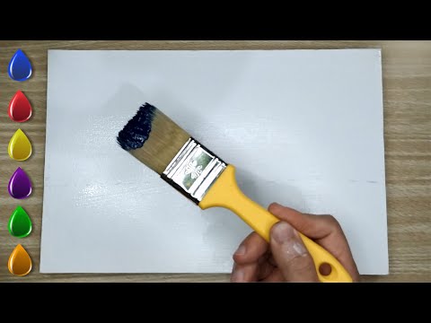 Perfect Night, An Unforgettable Moment / Acrylic Painting for Beginners