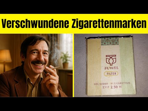 10 Deutsche Zigarettenmarken, die VERSCHWUNDEN sind