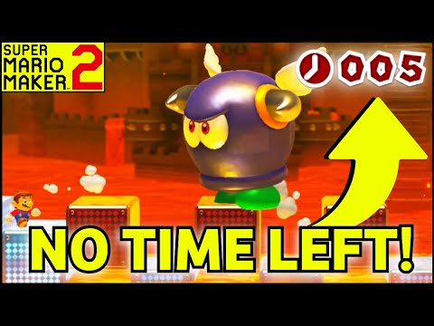 5 Seconds From a Timeout... This Was Insane! Uncleared Expert #104 [SMM2]