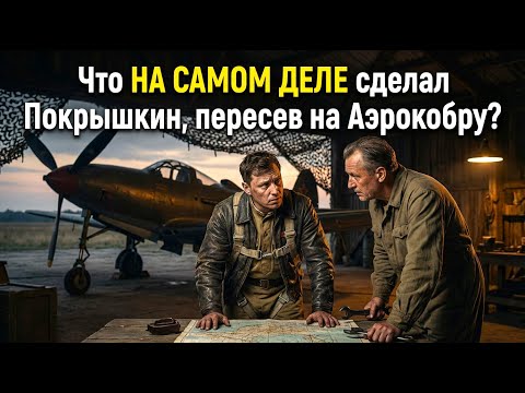 СЕКРЕТ, Который СКРЫВАЛИ 80 ЛЕТ: Что НА САМОМ ДЕЛЕ сделал Покрышкин, пересев на Аэрокобру?
