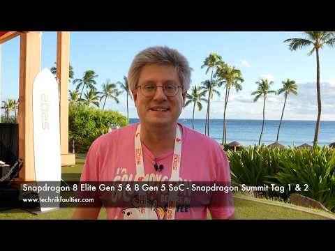 Snapdragon 8 Elite Gen 5 & 8 Gen 5 SoC - Snapdragon Summit Tag 1 & 2