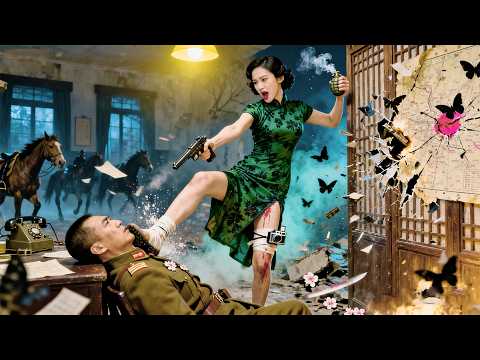 The female agent infiltrated alone, opened fire, and destroyed the entire command center!