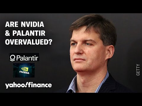 Michael Burry bets against Nvidia and Palantir; portfolio manager says 'valuations are ridiculous'