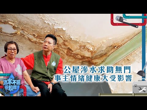 滴水不漏拯救隊｜公屋滲水求助無門 事主情緒健康大受影響｜TVB綜藝｜ #錢嘉樂 #李旻芳 #林秀怡 #曾錦燊 #滲水