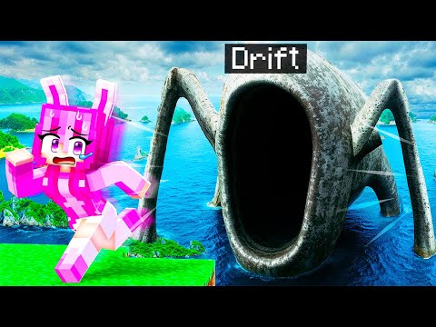 Playing As REALISTIC SEA EATER To Troll My Friends in Minecraft...
