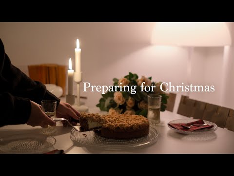 Preparing for Christmas I Simple & Minimal Christmas Decor I Cozy Winter day I slow living