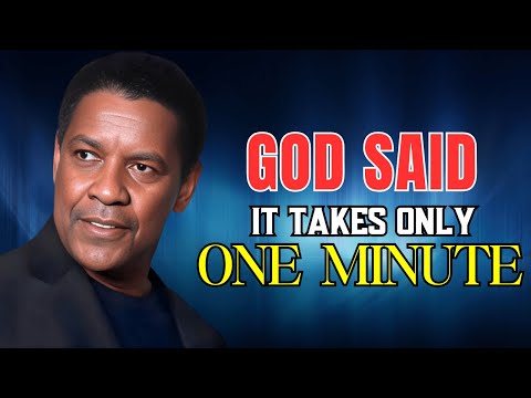 🙌 GOD'S ORDER – Chosen One, Do It Tonight It Works Too FAST | GRATEFUL TO GOD | Denzel Washington