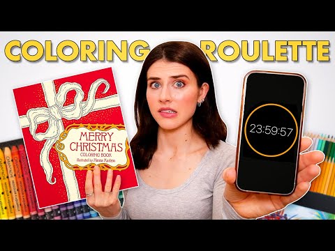 24 HOUR COLORING ROULETTE CHALLENGE… (it didn’t end well 😅)