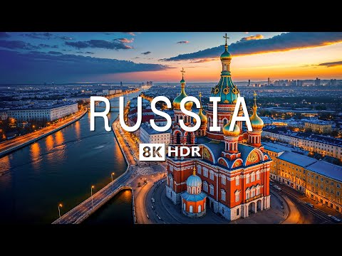 RUSSIA in 8K (60FPS) Ultra HD – Echoes of Empire: A Journey Through the Cities of Russia