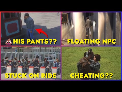 Weird NPC Behavior in Marvel's Spider-Man 2