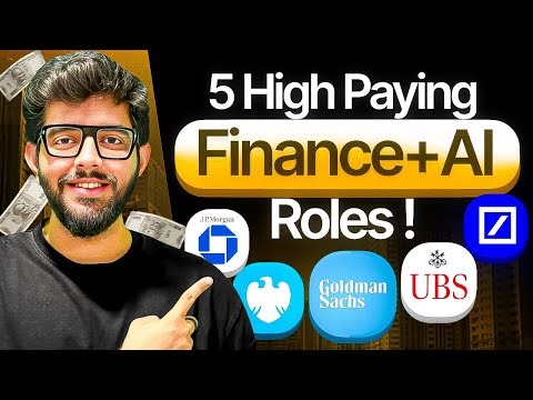 5 High-Paying Finance Jobs AI Is Creating!