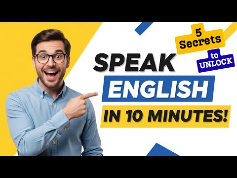 Speak English Fluently with This 10-Minute Daily Practice | Clear Voice English