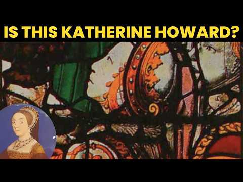 Is this the real face of Katherine Howard in a window in King’s College Cambridge? @HistoryCalling