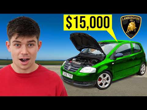 PAINTING A $15,000 LAMBORGHINI COLOUR ON MY CHEAP VOLKSWAGEN