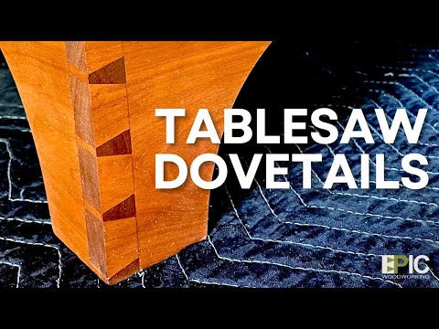 How to Cut Dovetails on the Tablesaw