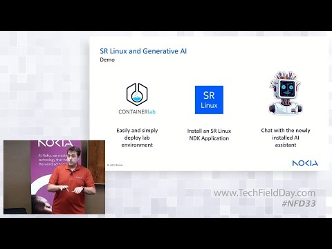 Nokia SR Linux and Generative AI Combine for Network AIOps