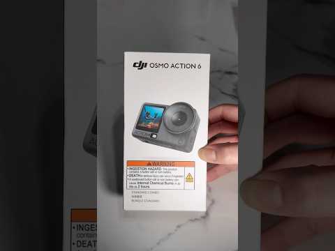 DJI Osmo Action 6 Unboxing