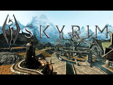 Skyrim | Whiterun | Relaxing Music & Ambience