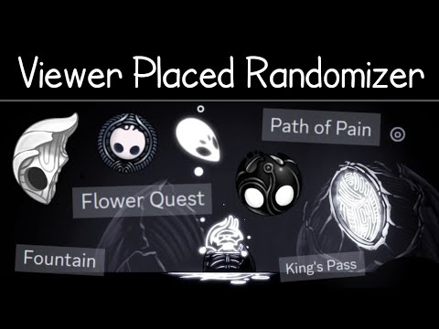 Hollow Knight Randomizer But My Viewers Placed Items